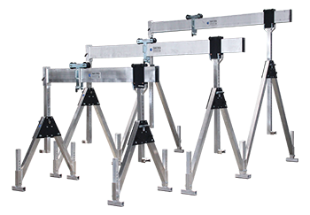 Aluminiums løftebom ASP-1500 i tre størrelser